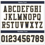 Maglia da calcio personalizzata autentica blu navy oro-bianco antico Maglia da calcio personalizzata autentica blu navy oro-bianco antico