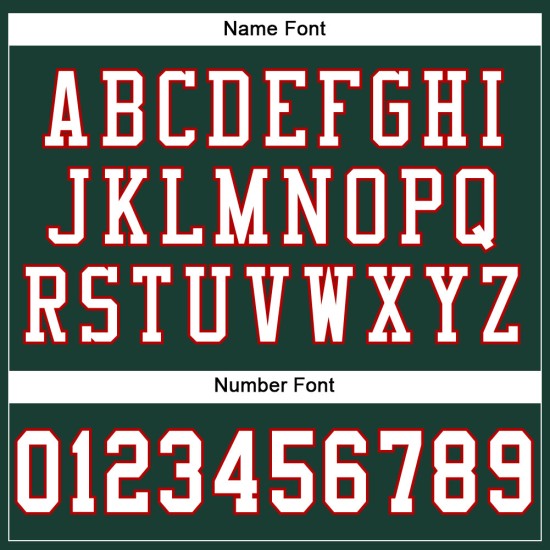 Maglia da calcio verde bianca e rossa autentica personalizzata Maglia da calcio verde bianca e rossa autentica personalizzata