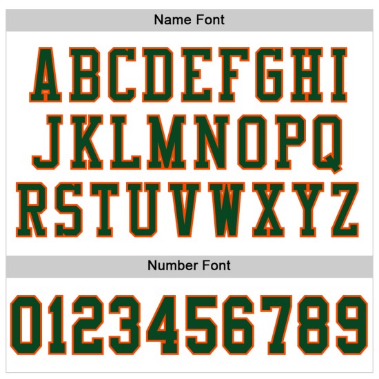 Maglia da calcio autentica personalizzata verde-arancione in rete bianca Maglia da calcio autentica personalizzata verde-arancione in rete bianca