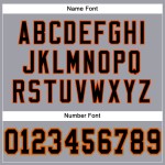 Maglia da football leggera personalizzata nera-arancione autentica grigia Maglia da football leggera personalizzata nera-arancione autentica grigia