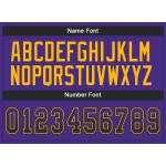 Maglia da calcio Drift Fashion nera-oro viola personalizzata Maglia da calcio Drift Fashion nera-oro viola personalizzata