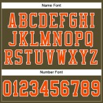 Maglia autentica Olive Salute Football personalizzata in maglia arancione-bianca Maglia autentica Olive Salute Football personalizzata in maglia arancione-bianca
