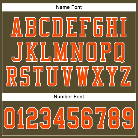 Maglia autentica Olive Salute Football personalizzata in maglia arancione-bianca Maglia autentica Olive Salute Football personalizzata in maglia arancione-bianca