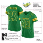 Maglia da calcio personalizzata autentica in maglia verde-oro verde Grass Grass Maglia da calcio personalizzata autentica in maglia verde-oro verde Grass Grass