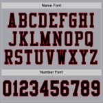 Maglia da calcio autentica grigia nera e rossa personalizzata Maglia da calcio autentica grigia nera e rossa personalizzata