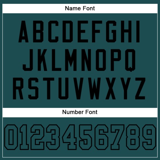 Maglia da football autentica verde-nera Midnight, personalizzata, in rete verde, Midnight Maglia da football autentica verde-nera Midnight, personalizzata, in rete verde, Midnight