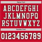 Maglia da calcio personalizzata bianca e verde in maglia rossa autentica Maglia da calcio personalizzata bianca e verde in maglia rossa autentica